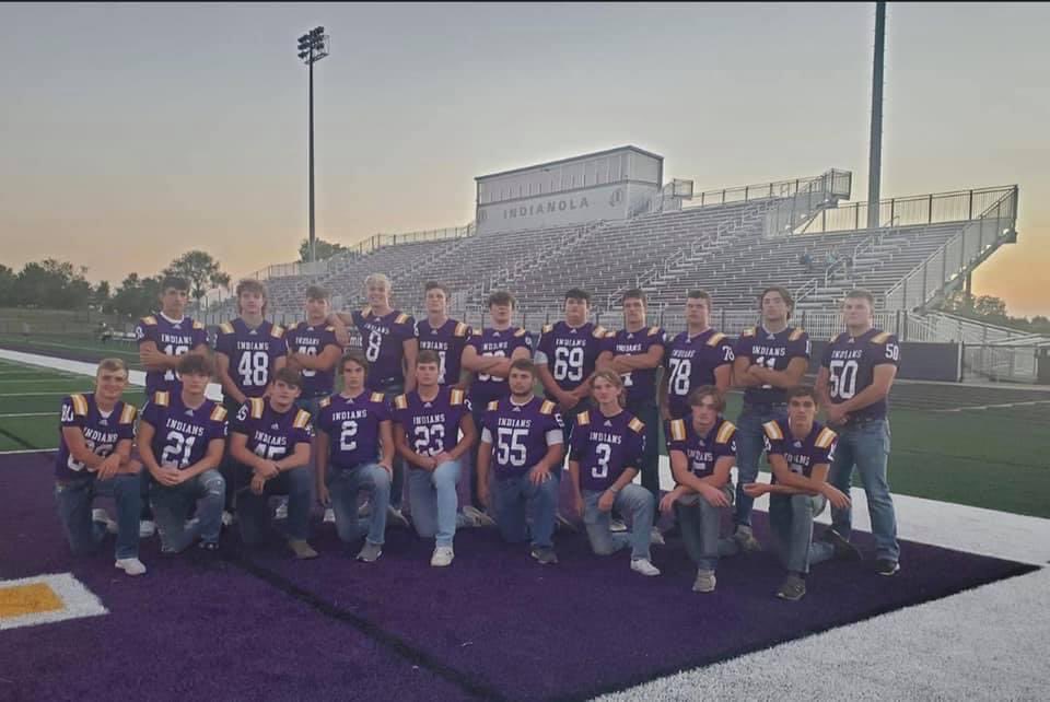 indy_fanatic's tweet photo. These Seniors are going to be playing their last game at home tonight, 7 PM with a spot in Semifinals at stake.  Be there, be loud, and be proud. @IndianolaFB @ihsindians @ihs_tribe https://t.co/wtiqX0FCeM