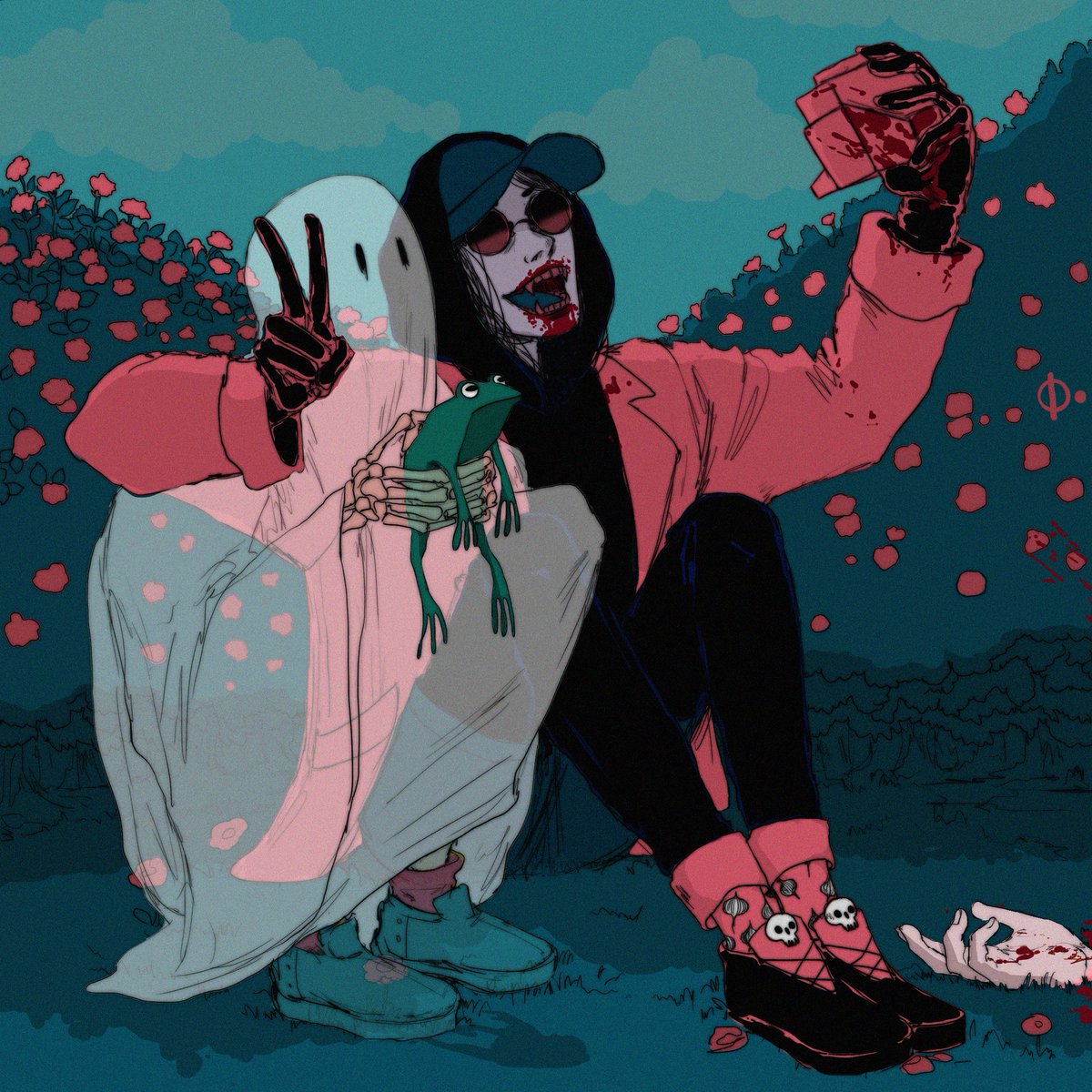 ungfiou's tweet photo. hi...i'm on twitter now 𓆏  

#digitalillustration #freelancer https://t.co/Momm8jXJ4X