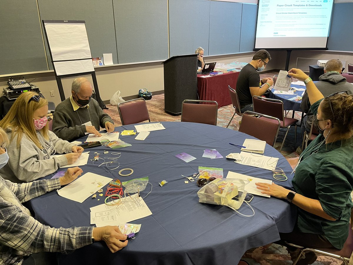 Christopher Awad (@chrisawadedu) on Twitter photo Second presentation at the <a href="/NJEA/">NJEA</a> Convention with <a href="/subrown4h/">L Susan Brown</a> was a success and super fun!! <a href="/chibitronics/">chibitronics</a> Second presentation at the <a href="/NJEA/">NJEA</a> Convention with <a href="/subrown4h/">L Susan Brown</a> was a success and super fun!! <a href="/chibitronics/">chibitronics</a>