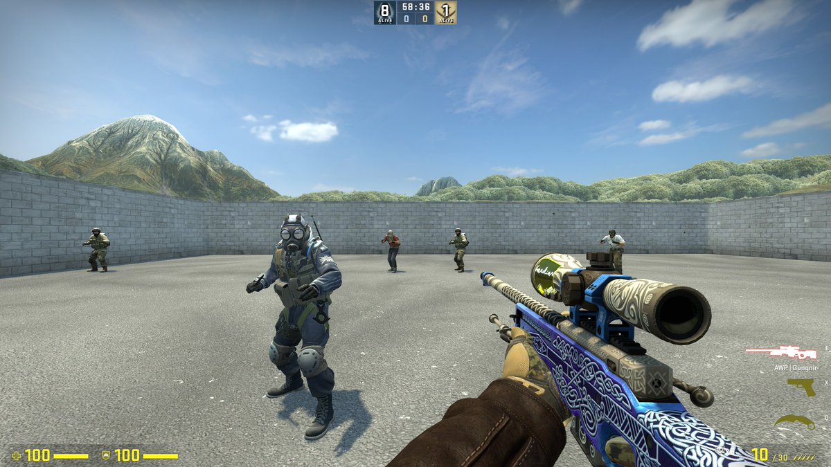 DPascaluta's tweet image. I asked @zywoo if he would do me the honour of using my AWP in his quarterfinal bout against @natusvincere and he gracefully agreed. #PGLMajor

The AWP that I own has now killed @s1mpleO on the main stage of a Major. 

THIS IS BY FAR THE COOLEST THING THAT'S EVER HAPPENED TO ME.