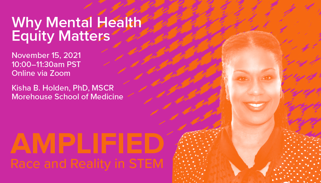 GladstoneInst's tweet photo. We're back! Amplified: Race and Reality in #STEM. Kisha Holden from @Morehouse will help us define strategies to advance health equity. Learn to identify the stages of burnout, diverse ways of coping, managing stress, and self-care. #AmplifiedStem  https://t.co/cXEGOvxr4b https://t.co/O8nwSPPTrS