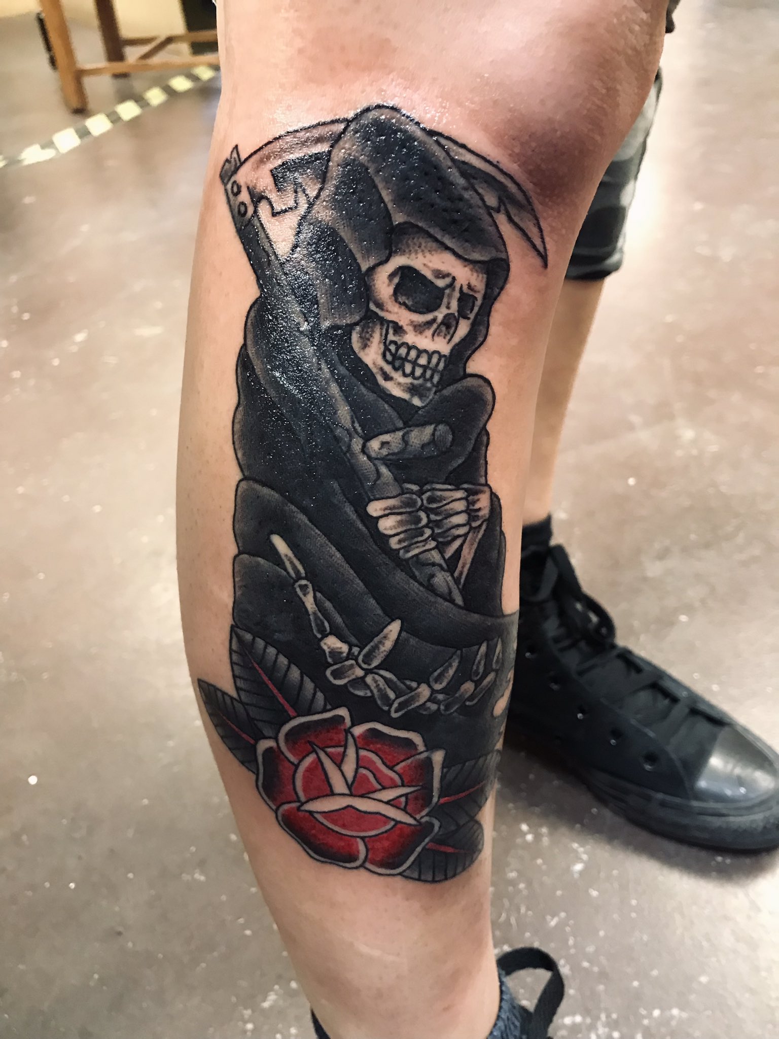 40 Grim Reaper tattoos and flash art ideas  grim reaper tattoo reaper  tattoo tattoos