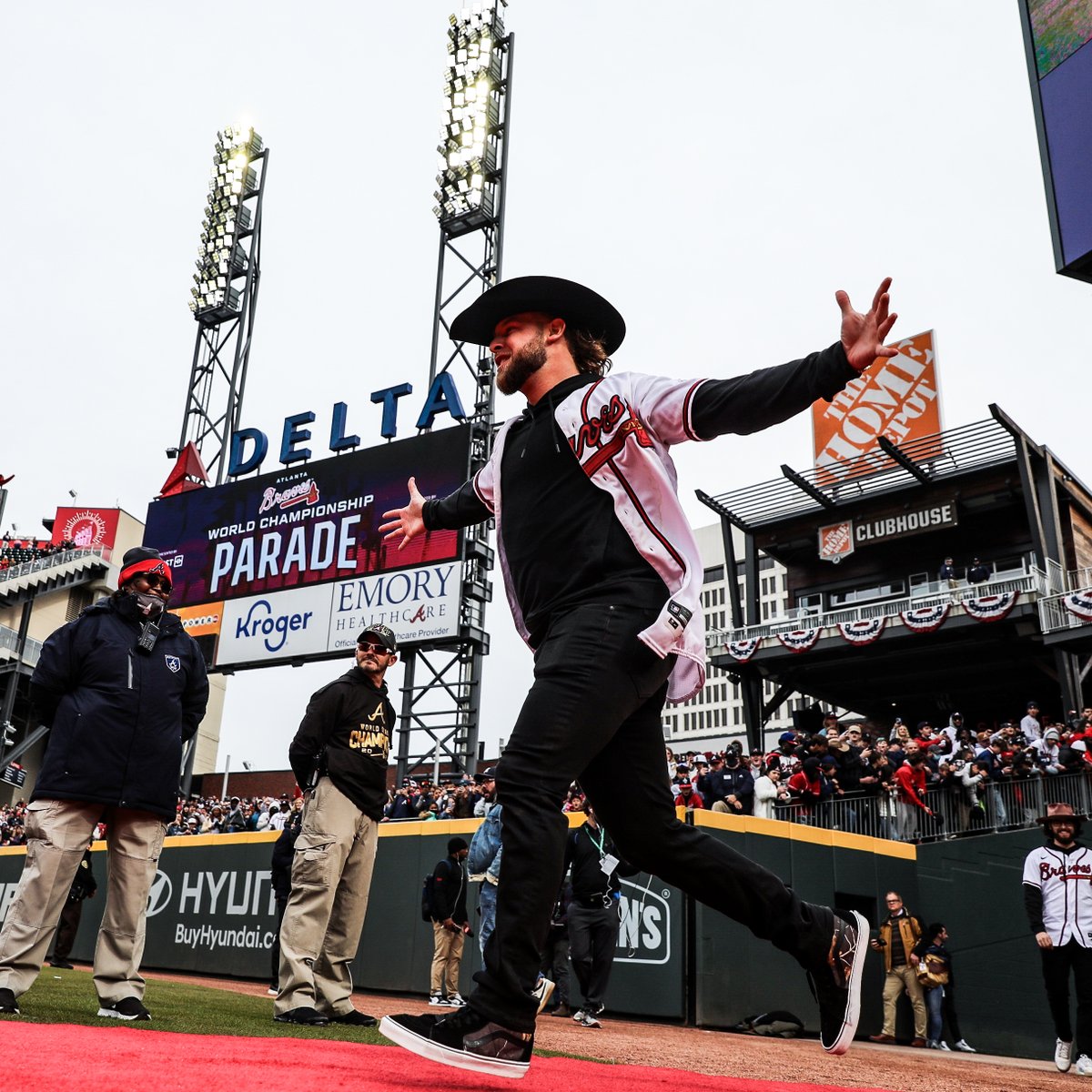 MLB's tweet photo. Champs. https://t.co/f9e6hrdz6a
