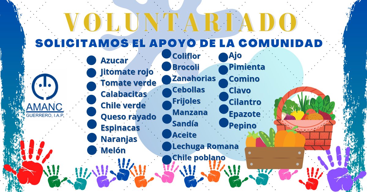 AMANC_GUERRERO's tweet photo. Solicitamos el apoyo de la comunidad https://t.co/ofD3VT7g2p