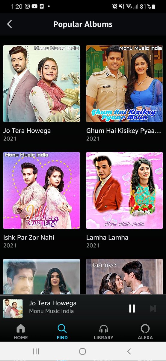 Our song in popular albums wo bhi 1st number pr 🥺🥺, Idk how many of you noticed or not but I saw n posted it 😅😅 #ShauryaAurAnokhiKiKahani