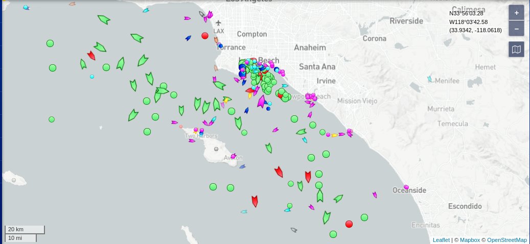 TheIntelFrog's tweet photo. Port Report 11/5
Port - In port(chg)/At anchor(chg)/Avg time at anchor(chg)
LA - 23(0)/32(-2)/14.6 days(+.5)
Long Beach - 12(+1)/35(-2)/14.1 days(+.3)
14 - ships awaiting processing by port of LA or Long Beach
Savannah - 6 (+1)/22(0)/N/A
#PortProblems #LA #LongBeach #Savannah https://t.co/660cmGke8d