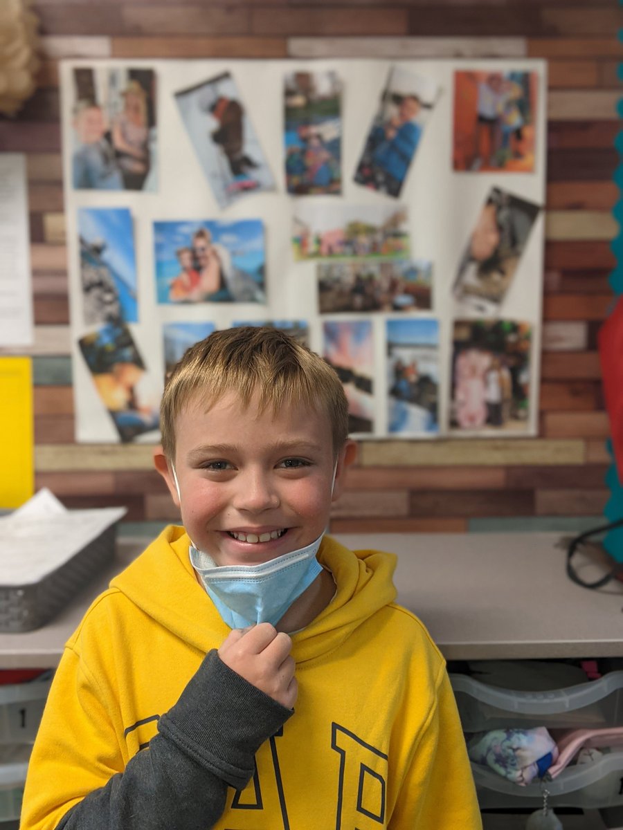 mrsrobisonGL's tweet photo. Cashis was this week's STAR student. Three things that make him unique are he travels a lot, his family is trying to go to every state, and he just traveled to Cancun. #glcsryan #starstudent #405star https://t.co/Jx4RCqwtJz