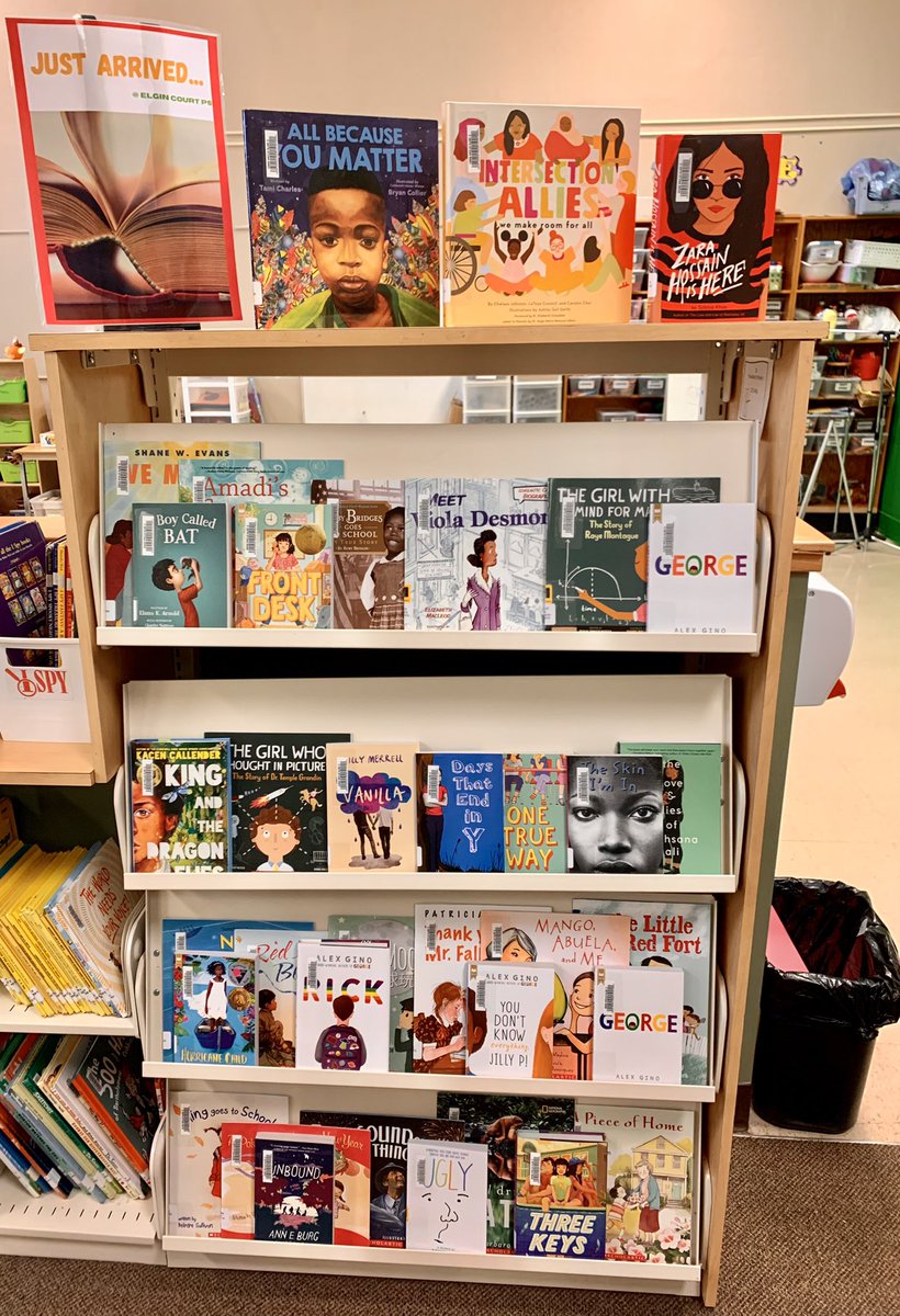 New book ALERT!! 🚨 
<a href="/ElginCourtPS/">Elgin Court PS</a> is so excited to receive some amazing new reads that we know our students will love. Come down to the LLC to find a good read.