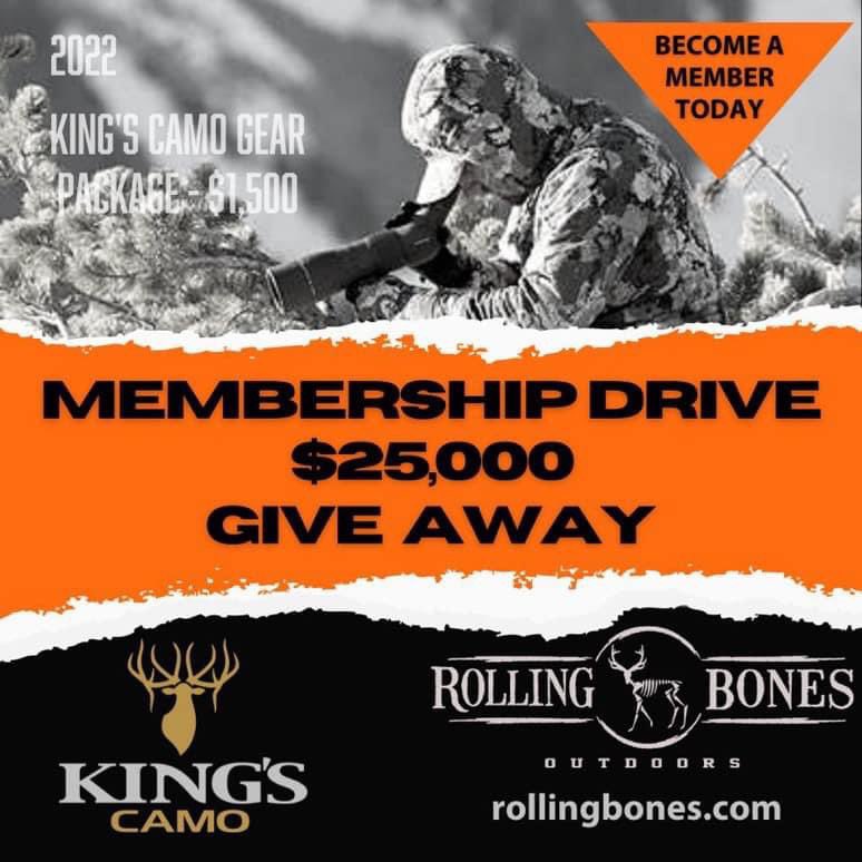 BroNateHamilton's tweet photo. Other than our baby boy coming early this week, I also have some exciting news from Rolling Bones Outfitters. Anyone who joins as a member will be entered to win one of these prize packages. https://t.co/MVJFeppCeA