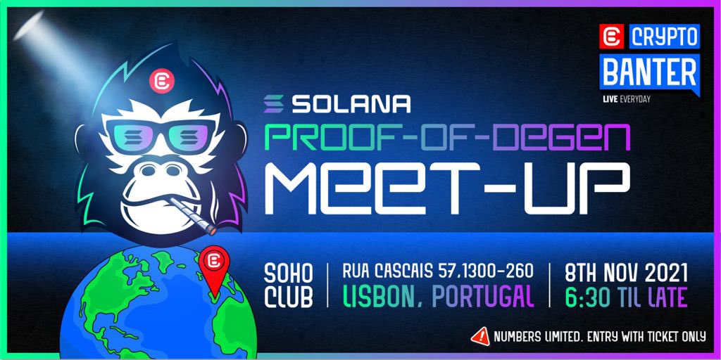 cryptomanran's tweet photo. If you are going to be in Lisbon on Monday and want a ticket, comment below and let us know. We will try and get some to you in your inbox. https://t.co/AYCyiRGk3p