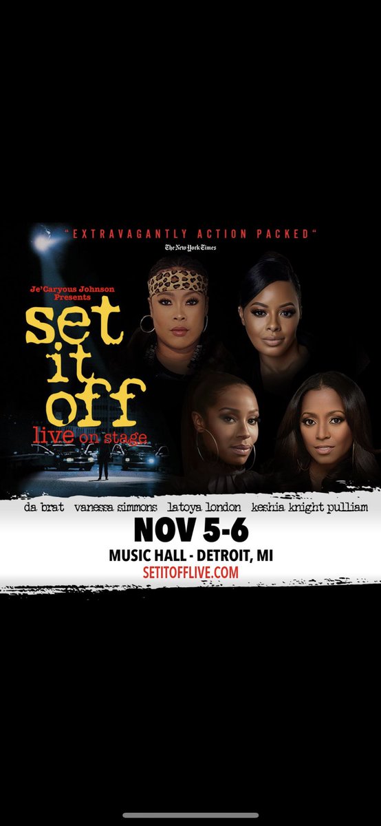 JeCaryous's tweet photo. Motor City! Question: we know Detroit can throw down when it comes to some good food. Where is the best place for each character to get their favorite meal before #SetItOffLive? 

SOUND OFF 👇🏽 https://t.co/NUk245OOVH