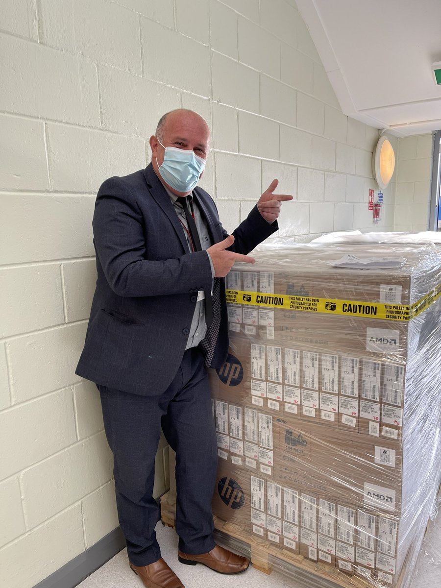 Special delivery <a href="/AlloaAcademy/">Alloa Academy</a> ! All S2-6 students will shortly be receiving their new #chromebook. Please ensure that consent forms (available in ‘Form Class’ in Google classroom) have been completed! <a href="/GoogleForEdu/">Google for Education</a> #digitaleducation #BestSchoolinScotland