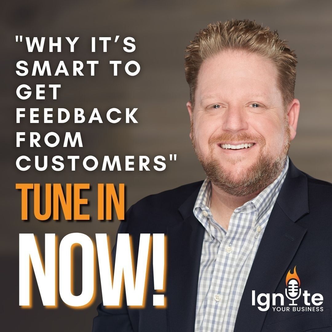 Josh discussed this week, "Why It’s Smart To Get Feedback From Customers?" Listen on your favorite podcast platform:  #Applepodcast, #Googlepodcast, #spotify, #amazon, #pandora, and more. Or, stream it right from our site at bit.ly/33cT7Dx!