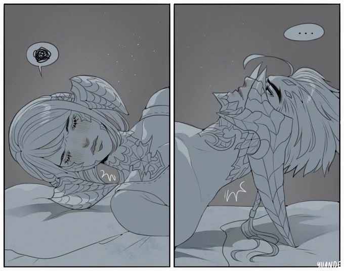 Aura sleeping problems... 😂 #FFXIV #FF14 