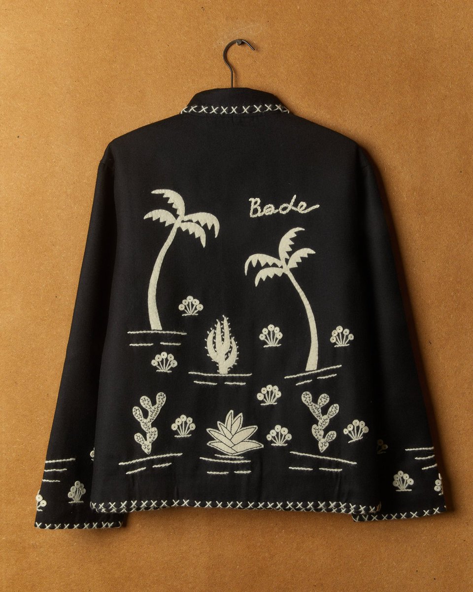 Bode Desert Wool Souvenir Jacket