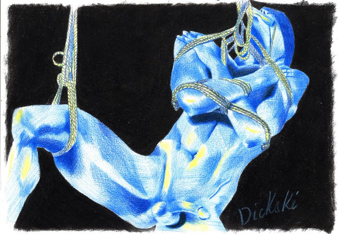Artist https://t.co/y0vBfO82s0 #shibari #shibaribondage #shibariart #bondage #bondageart #rope #tieup<a href="/tag/shibari"class="tags">#shibari</a><a href="/tag/shibaribondage"class="tags">#shibaribondage</a><a href="/tag/art"class="tags"><span>#art</span></a><a href="/tag/drawing"class="tags"><span>#drawing</span></a><a href="/tag/male"class="tags"><span>#male</span></a><a href="/tag/studio"class="tags"><span>#studio</span></a><a href="/tag/bondage"class="tags"><span>#bondage</span></a><a href="/tag/malemodel"class="tags"><span>#malemodel</span></a>