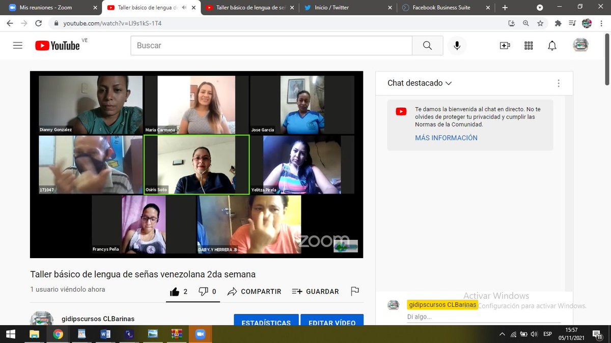 GIDIPS's tweet photo. En estos momentos en vivo, estamos dando apoyo a la estudiante María Carmona finalizando su proyecto de servicio comunitario UNA Barinas @FRANADASI https://t.co/kzoZ9aVKqV