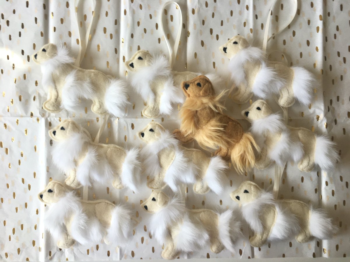 CortneyShop's tweet photo. A lot of dog ornaments going out today.,. #HolidayShopping #goldenretriever #Christmas #ornaments #dogsoftwitter https://t.co/kaRQoFuNTf