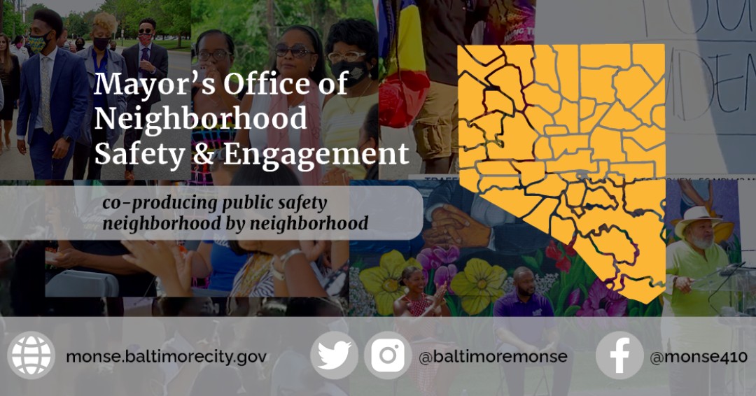 BaltimoreMONSE's tweet photo. Learn more about how we are co-producing public safety on https://t.co/6GdwQteuyy and join us as we make our city safer neighborhood by neighborhood.
#coproducepublicsafety #monse #mybmore #bmoresafe #bsafe #baltimorestrong #healing #community #baltimore #youth #heal #gvrs https://t.co/EnWvsJ6VEl