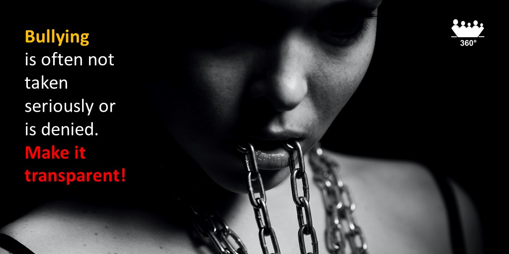 Bullying is often not taken seriously or is denied. Make it transparent!
ContactShip makes it easy to flag bullies and occasions. 