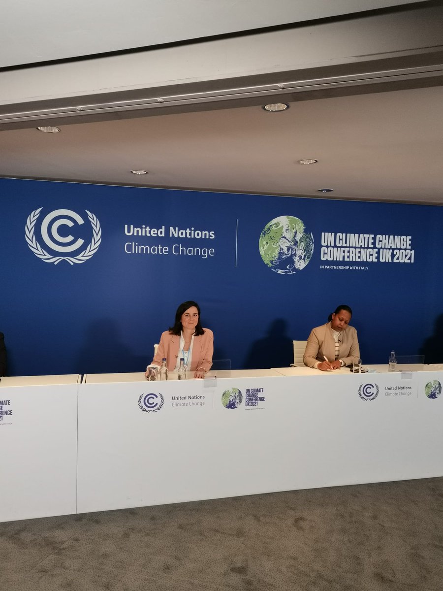FinanceInCommon's tweet photo. Today at the @COP26 @UNFCCC, @BerylBouteille recalled the @IDFC_Network and our work on how #PBDs can accelerate the implementation of low-carbon and resilient development. https://t.co/InOTwURMSB