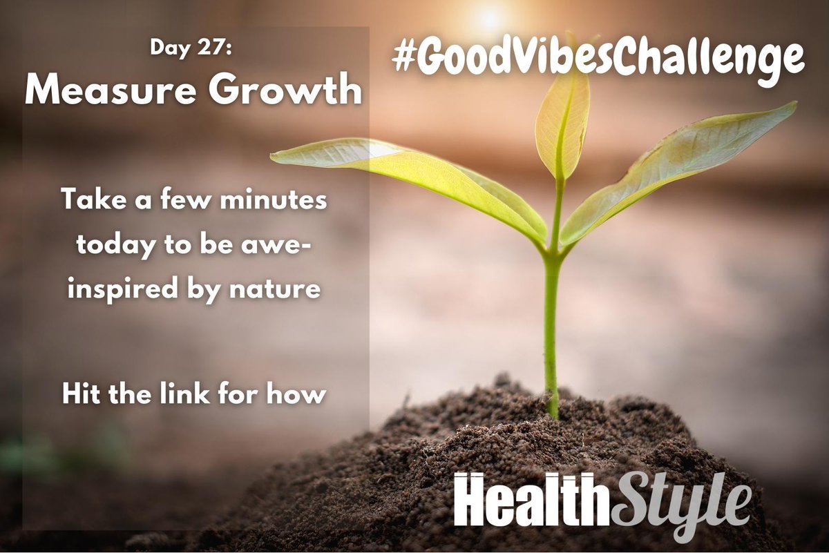 HealthStyleOz's tweet photo. #GoodVibesChallenge: Day 27. Measure Growth

2 weeks ago you planted a friend. Time to check in and be #inspired by it's #growth, #resiliency, #adaptation

Hit the link for more: https://t.co/7VrxxHbC51

#GoodVibesOnly #awe #naturenurtures #mothernature #plants #mindfulness https://t.co/rkOw65vsxq
