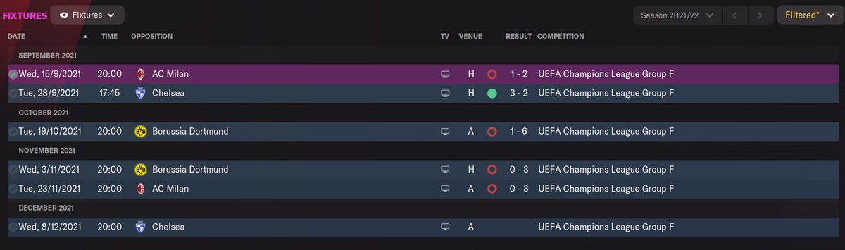 theFFM_'s tweet photo. #DNAjax were not prepared for a Group of Death in the Champions League #fm22 https://t.co/NmeaNY6pI8