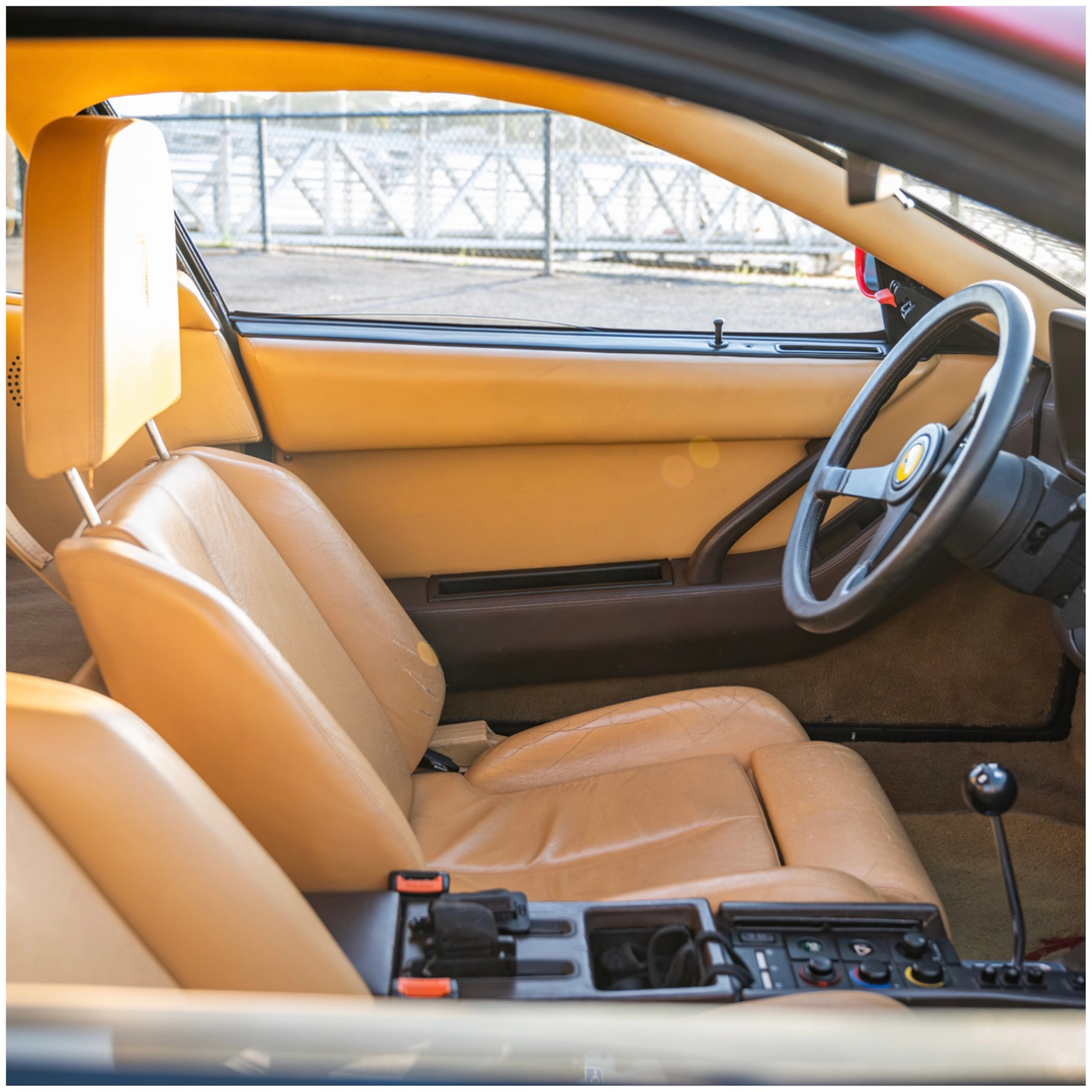 The no frills, yet swathed in leather interior of the Testarossa is an inviting space to enjoy a drive - as long as you are under 6’ that is!
 . .
#caranddriver #pacificcoast #luxurycar
———————
📸 by Unknown
———————