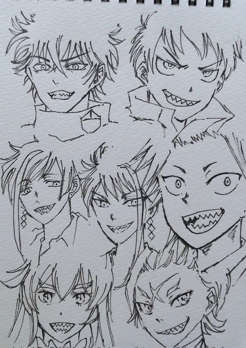 唐突なギザ歯キャラカオス描き

誰おまスミマセン 
