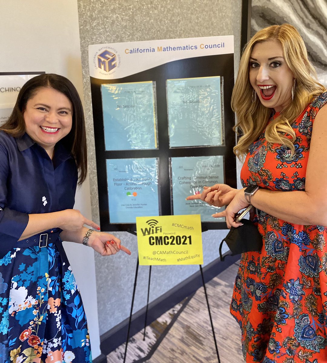 🤩🤩 We’re obviously excited for today’s 1:30pm session!#CMCmath! orendaed.link/cmc2021 😎 Session 165, Friday at 1:30pm, Renaissance Chino A #cmcsouth