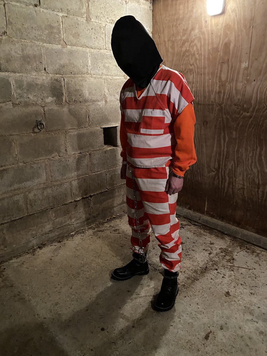 firebravo's tweet photo. My prisoner @tiedspike arrived for the weekend. https://t.co/DipjbmwvtI