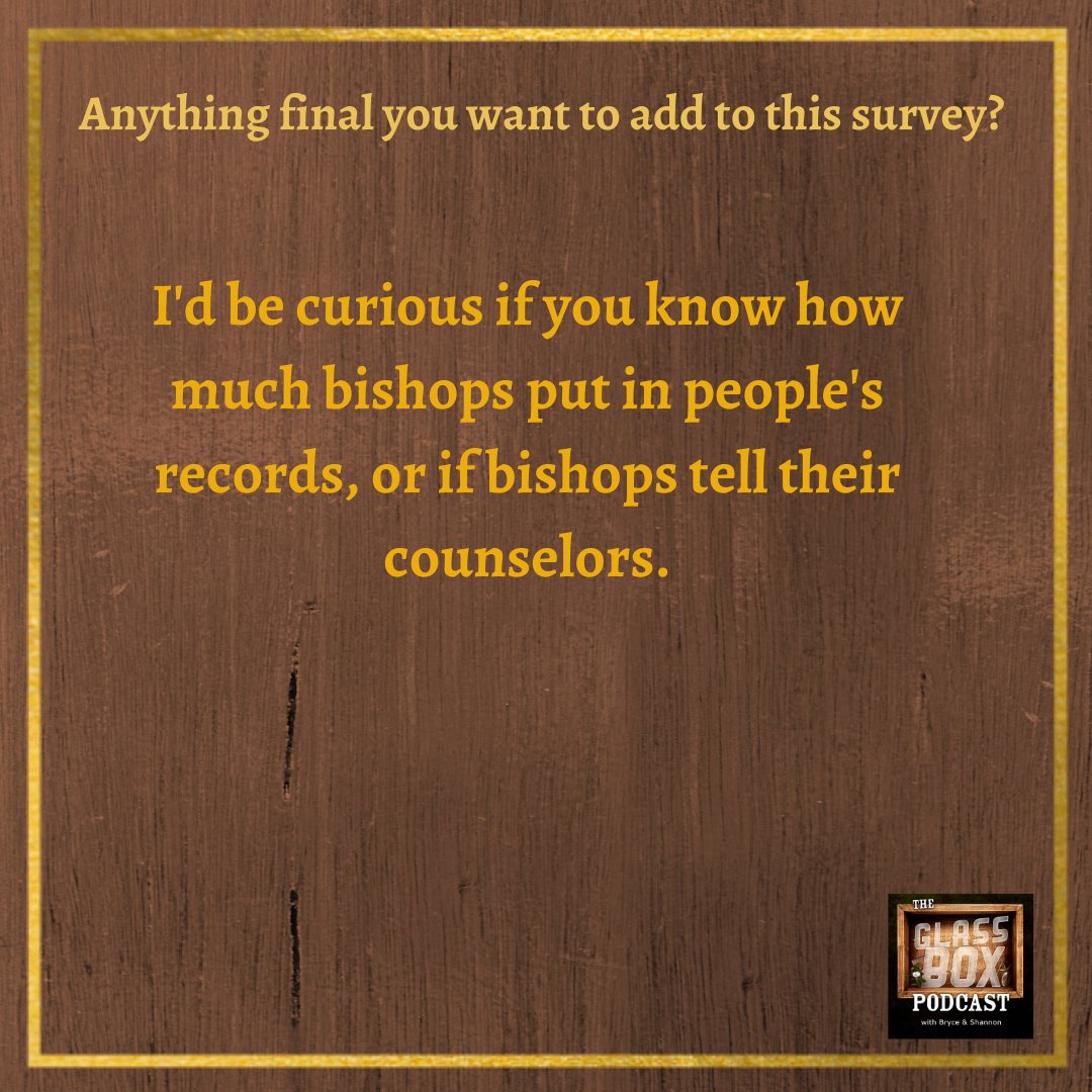 GlassBoxPod's tweet photo. From the last question on our #Bishopsinterviews Survey. What do you think? How would you answer these?
https://t.co/y2kpldK5qc https://t.co/5iZgq30nHH