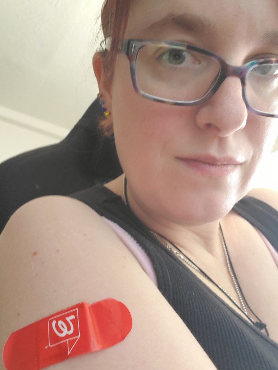 katiesmovies's tweet photo. Your girl has been boosted. #HousePfizer #GetVaccinated #covidvacccine #COVID19 https://t.co/gNyMVEbj5u