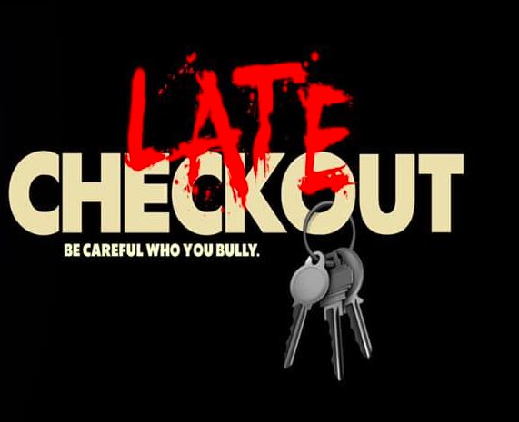I've signed onto two very exciting new film projects.  First off, I will be appearing in "LATE CHECKOUT", the new flick by Josh Graves ("The House That Eats Flesh") It's a fun and quite brutal slasher film, which I'm sure you'll all dig. Can't wait to work with Josh and gang.