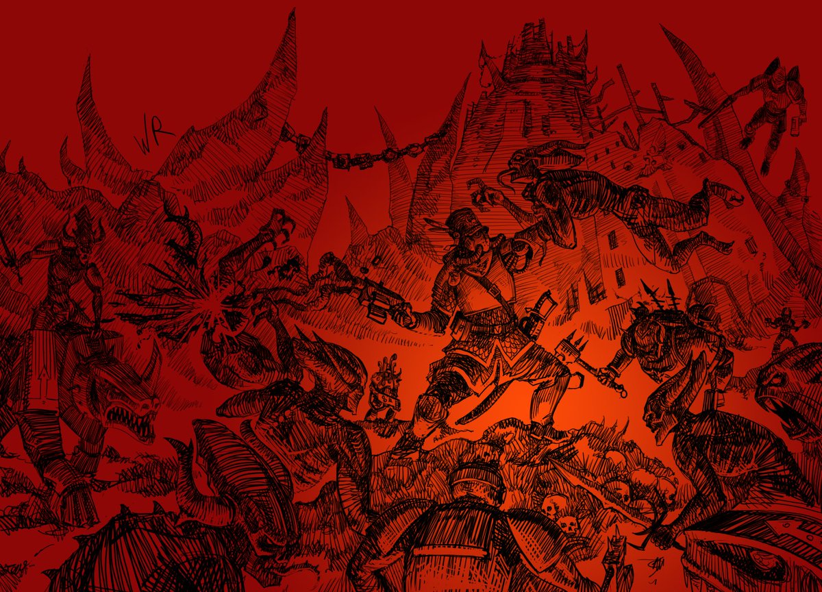 WolkRisovalshik (@wrisovalshik) on Twitter photo "If you are in hell, move forward"
#WH40k
#DOOM
#crossover
#VostroyanFirstborn
<a href="/WRisovalshik/">WolkRisovalshik</a>
#Art "If you are in hell, move forward"
#WH40k
#DOOM
#crossover
#VostroyanFirstborn
<a href="/WRisovalshik/">WolkRisovalshik</a>
#Art