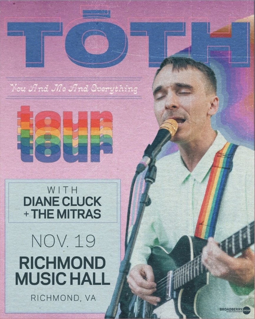 RVA! <3 I'm openin' for Tōth at Richmond Music Hall on Nov. 19th along with The Mitras

Tickets: etix.com/ticket/p/77461…