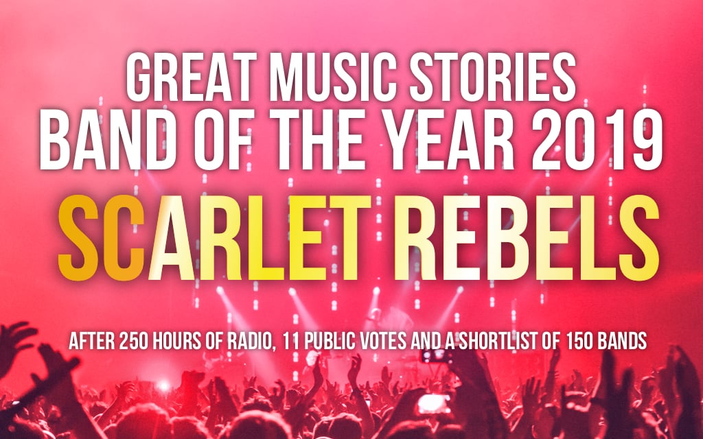 GuyB_rockshow's tweet image. Our 2019 Band of the Year were @ScarletRebels - and they came 2nd last year. That was a first! Now with @EaracheRecords and serious momentum growing. Requests keep the boys on the playlist every week. #Nowplaying old fave #PracticeRun 
Do pre-order #Seethroughblue folks x
