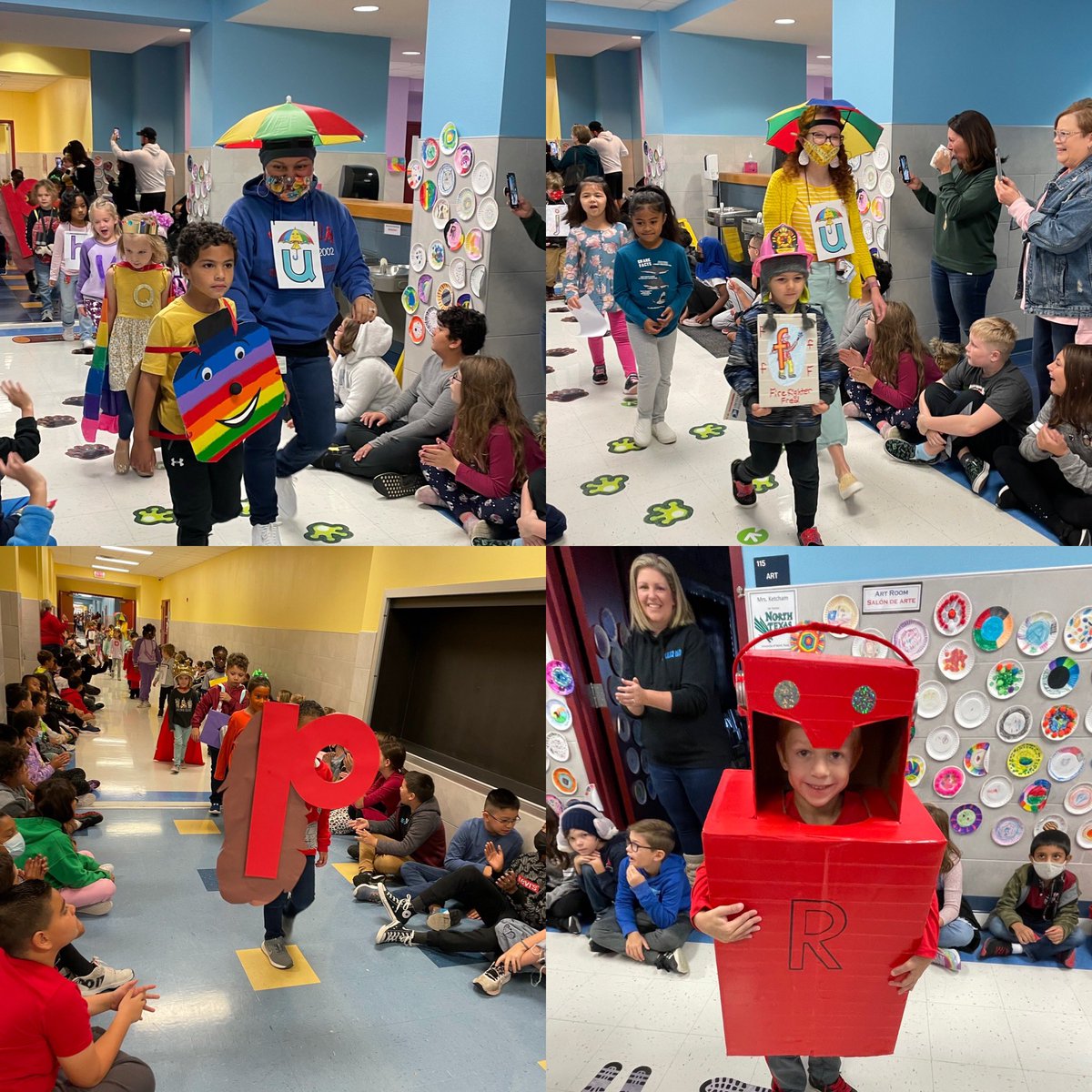FresEaglesPTA's tweet photo. LetterLand Parade this morning was the absolute cutest EVER!!!! Look at these future Chargers GO!😍😍😍
.
If you have any pictures of your sweetie please share with us!❤️
@FRES117 #ChargerNation #CelebrateKISD #freedomeaglespta #EagleSOAR #Kindergarten #letterland #fres117 https://t.co/E2dHJawNxm