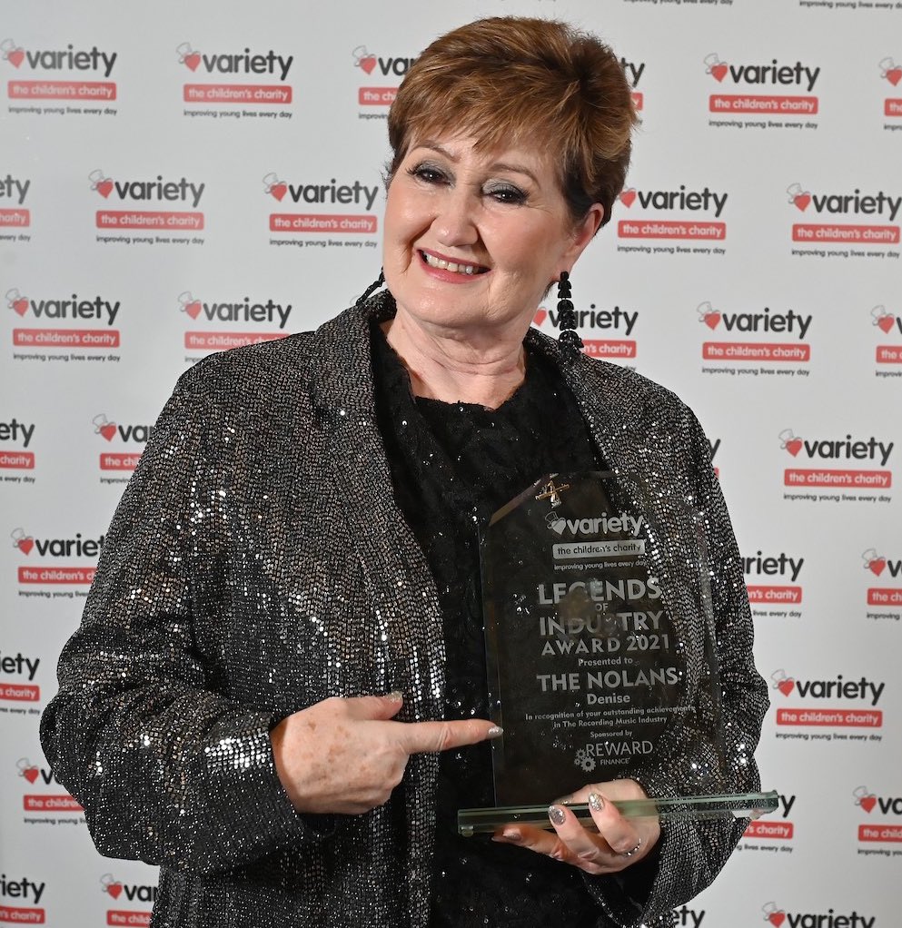 MissDeniseNolan's tweet photo. This was my first EVER award and I couldn’t imagine a better one, especially from an incredible charity like @VarietyNW!
You can’t call me anything else now, I am a LEGEND! 😉😂 #LegendsOfIndustryAwards https://t.co/dAU7rP4Kii