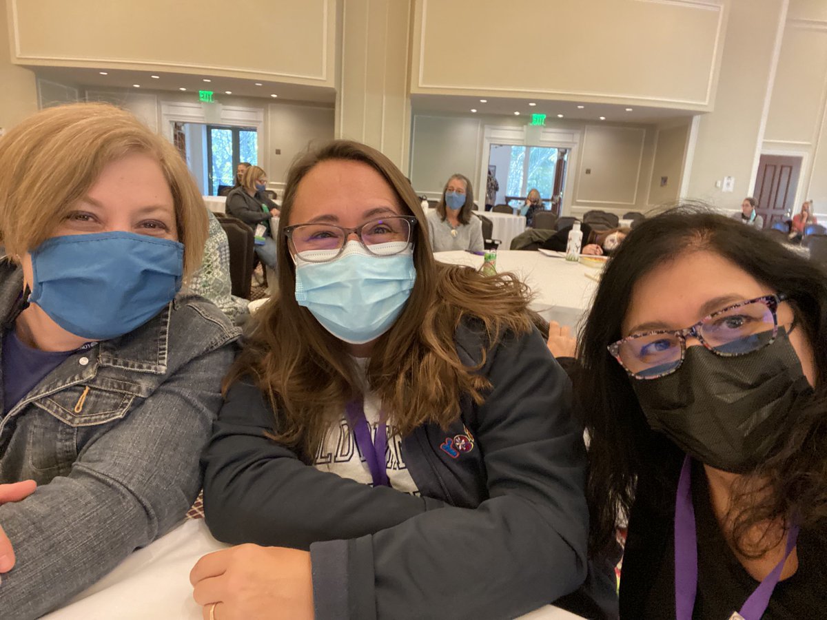 Great ending to an incredible conference. So happy to have my wonderful friends ⁦@LoriDonovan14⁩ and ⁦<a href="/carolebirdsong/">Carole</a>⁩ sharing this experience. #vaasl #nnps