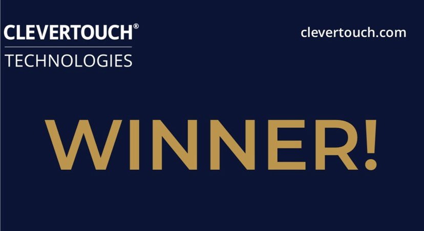 With over 1,000 exhibitors at this year's InfoComm Show, our Gen 2.0 Impact Plus Panel wins Tech &amp; Learning's ‘Best of Show’ and #ClevertouchLive win's AV Technology Magazine Best of Show!!!! #technology #infocomm21 #avtweeps #clevertouch #boxlight