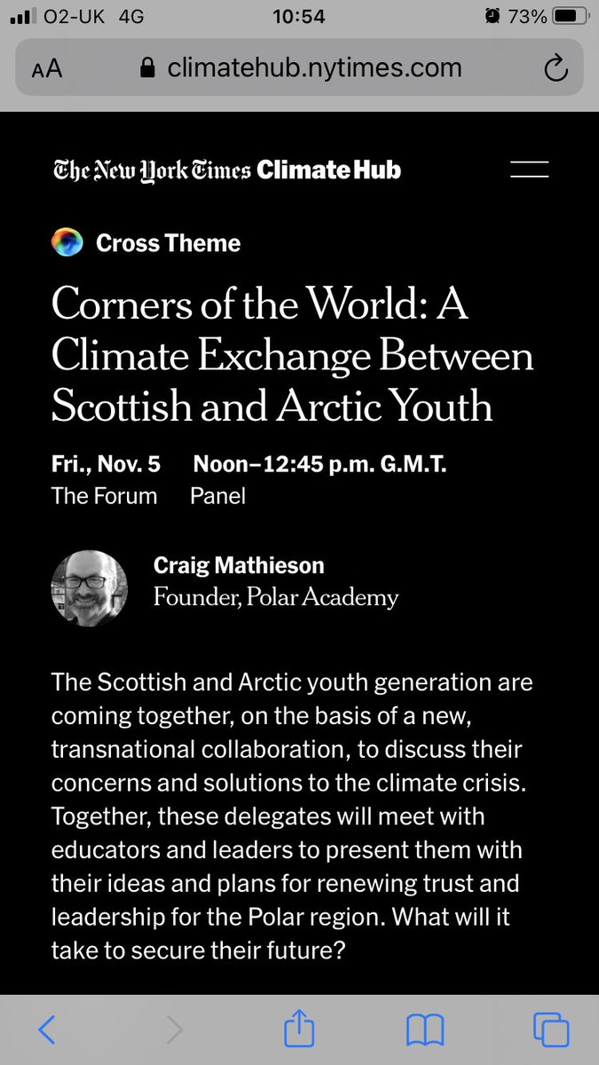 st_cfe's tweet photo. What a day @COP26 @StMungosFalkirk https://t.co/bC3fIGtpIi