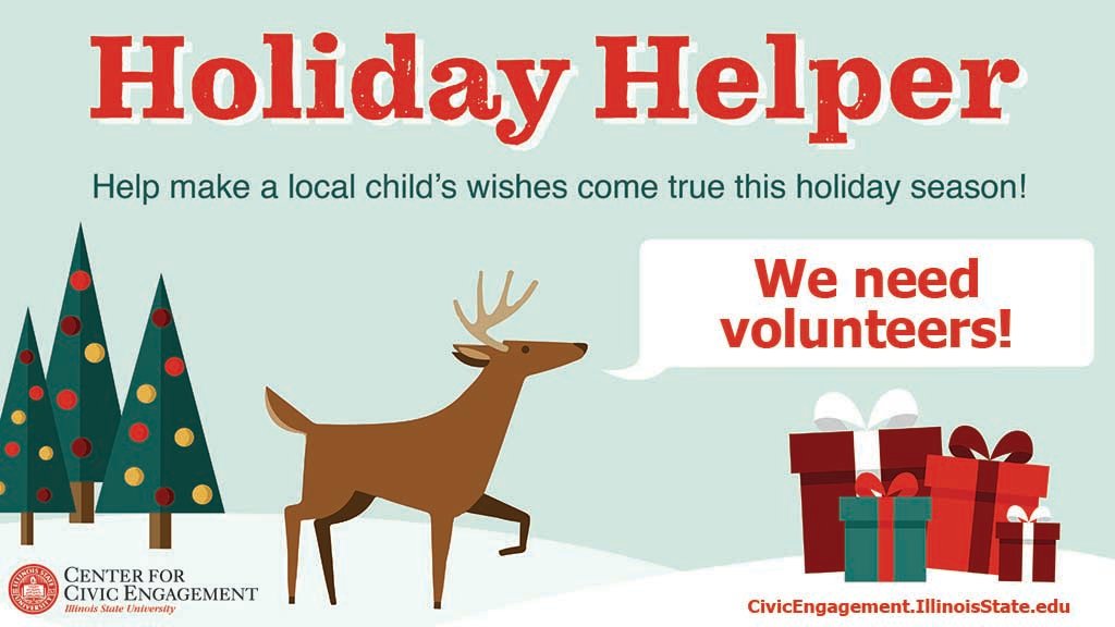 Oh, DEER! 🦌 We need volunteers for Holiday Helper! Each year volunteers wrap hundreds of gifts for local children &amp; help facilitate holiday parties at community organizations. Want to help? Visit our website for more info and registration forms!  bit.ly/cce-holiday