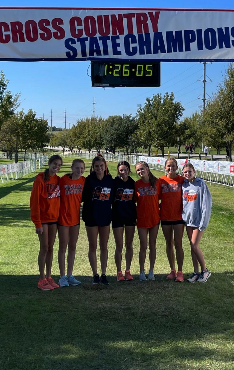 WakeXC's tweet photo. Congrats to the girls team for their 13th place finish today at the 5A State XC Championships. Your hard work this season is much appreciated! https://t.co/ZU5cSPPN9G