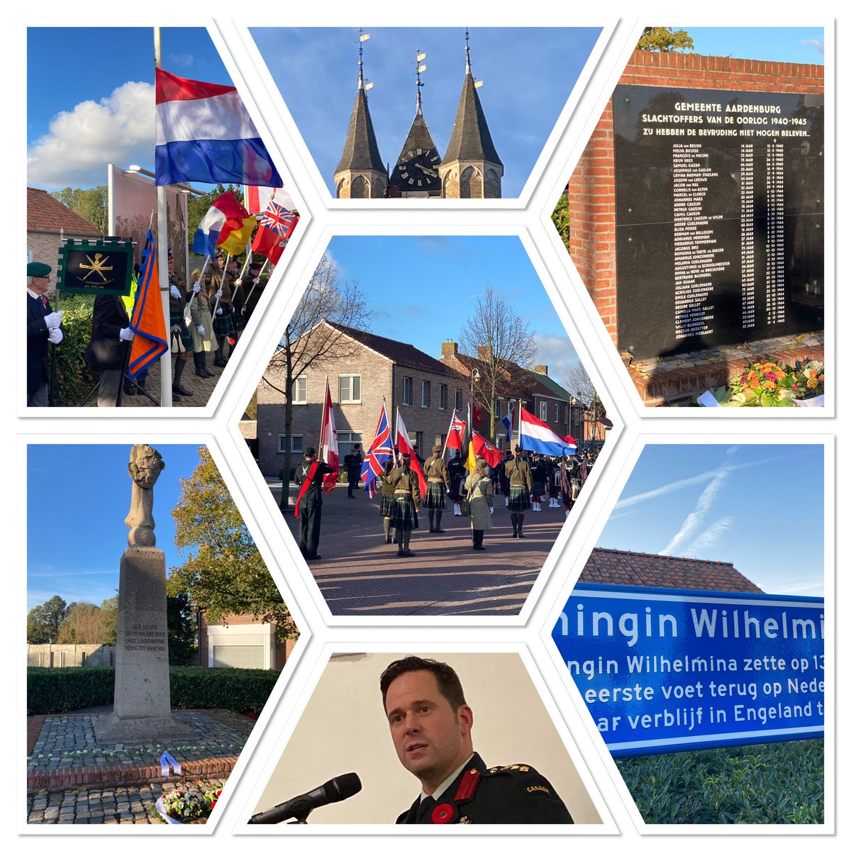 JackWerkman's tweet photo. November herdenking in #Eede en #Sluis met het college bijgewoond. @MargaVermue @Dekkerpois @Pepempe https://t.co/GxqtkfZ9ct