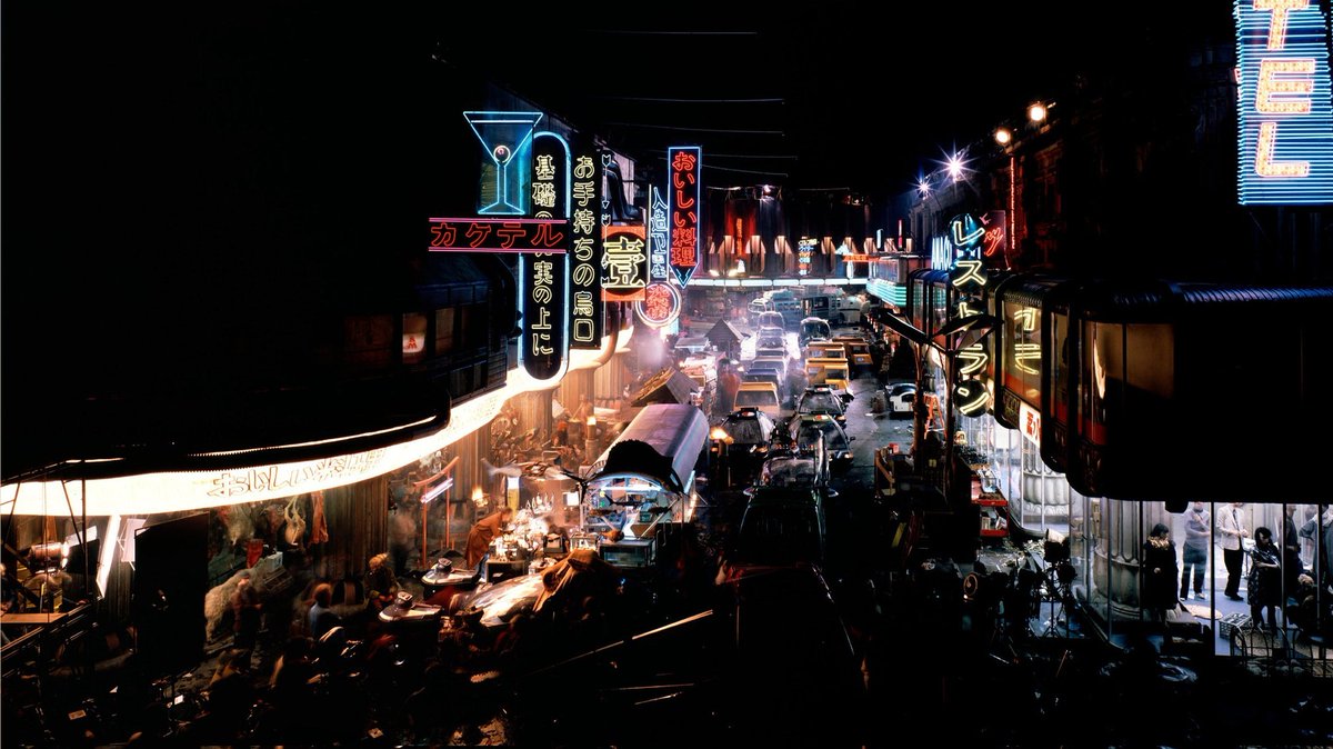 TheCinesthetic's tweet photo. Blade Runner (1982), dir. Ridley Scott. https://t.co/maH3rmH2GR