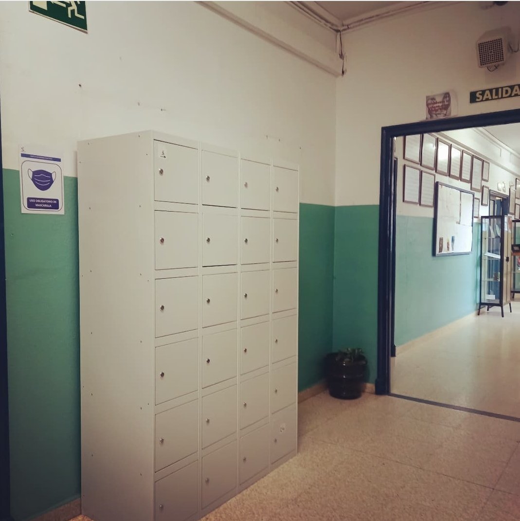 La semana que viene acaba el plazo para entregar tu solicitud y poder hacer uso de nuestras taquillas.