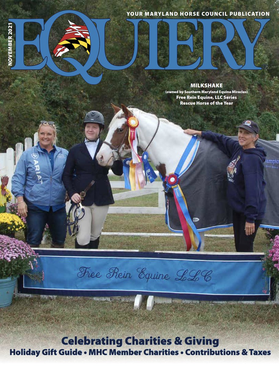 equiery's tweet photo. Have you seen the November issue of the #Equiery ? It's in stores and online! https://t.co/lB04hTCWon Read up on how you can make the most of your donations for #GivingTuesday and the holiday season! https://t.co/4YYHrF3Bry