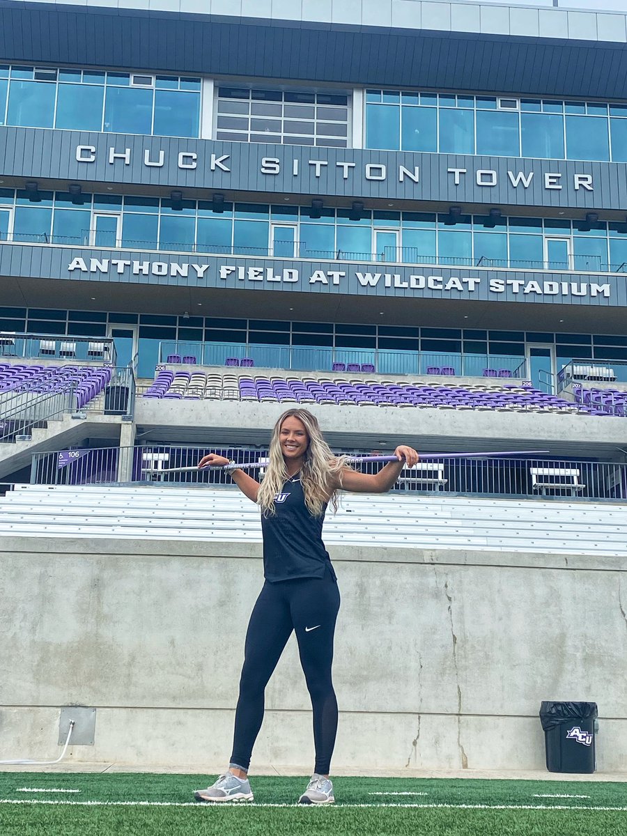 HSU to ACU... see ya’ll on the throw’s runway! Let’s go ACU Wildcats! Graduate School starting Fall ‘22.