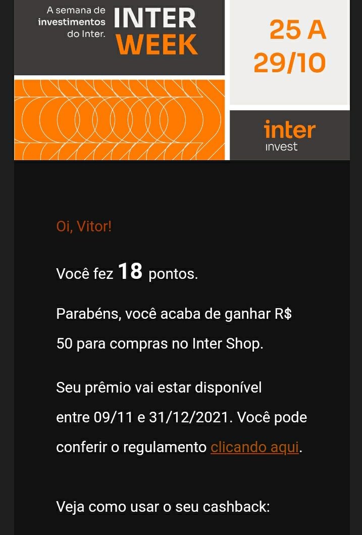 VLidone's tweet photo. Nem ferrando q fiz 18 pontos na #interweek, como faço para recorrer e ter uma apuração correta? @Bancointer https://t.co/Xcazaf01Xb